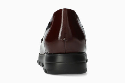 Carlyne - Oxblood Women Slip-Ons
