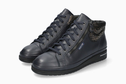 Julie - Navy Women Ankle Boots