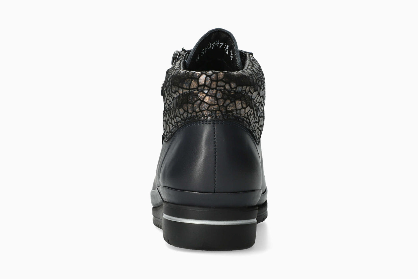 Julie - Navy Women Ankle Boots