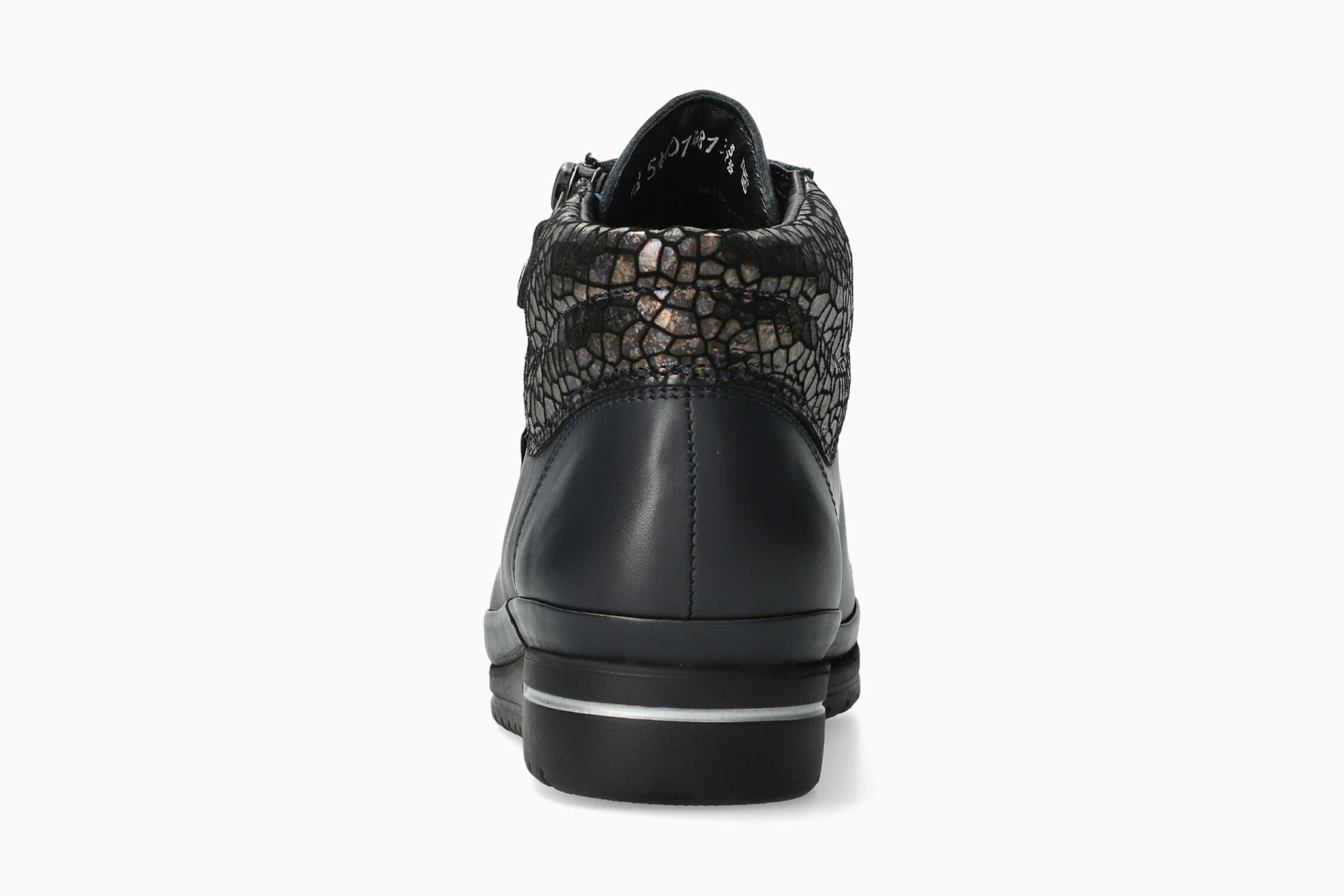 Julie - Navy Women Ankle Boots