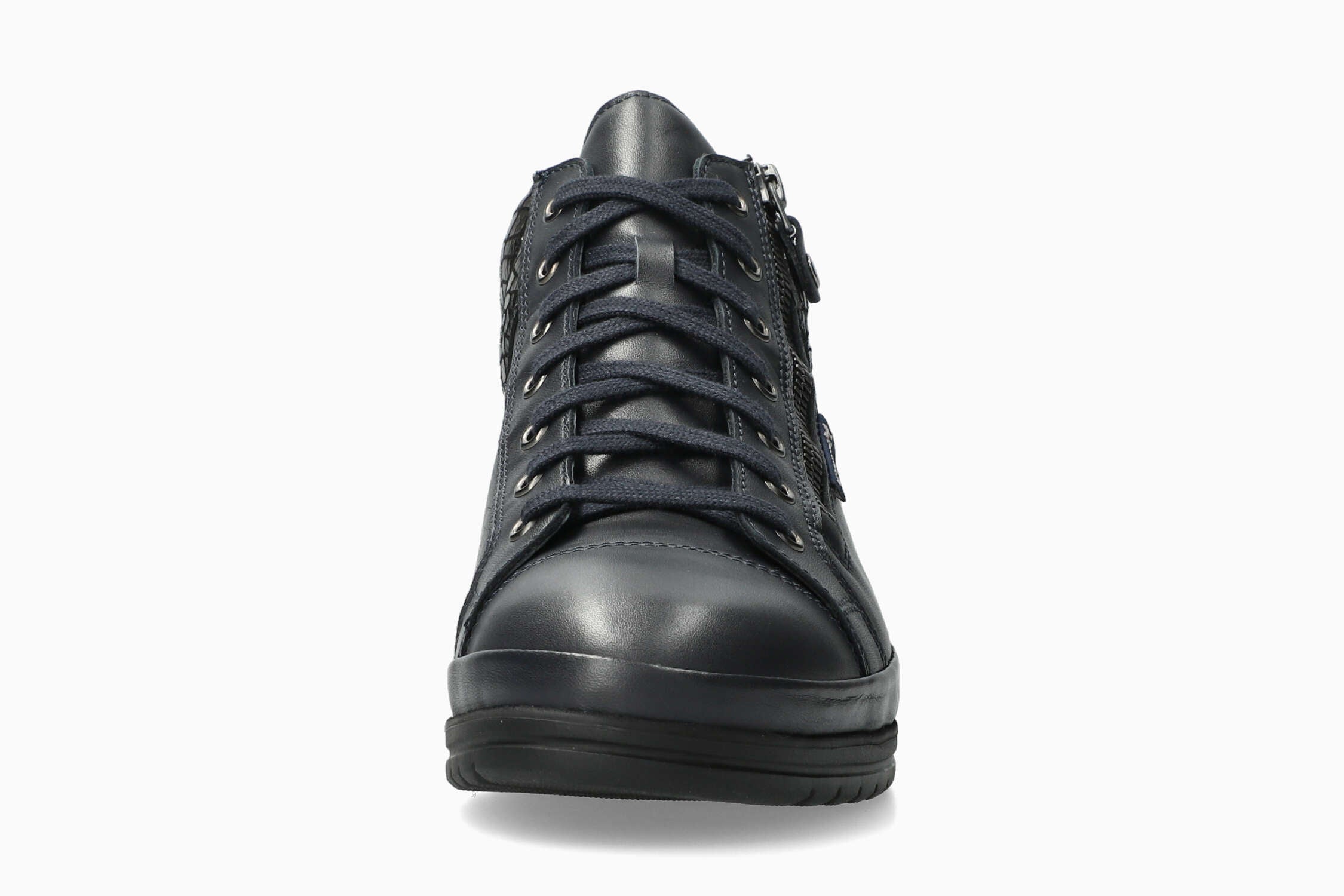 Julie - Navy Women Ankle Boots