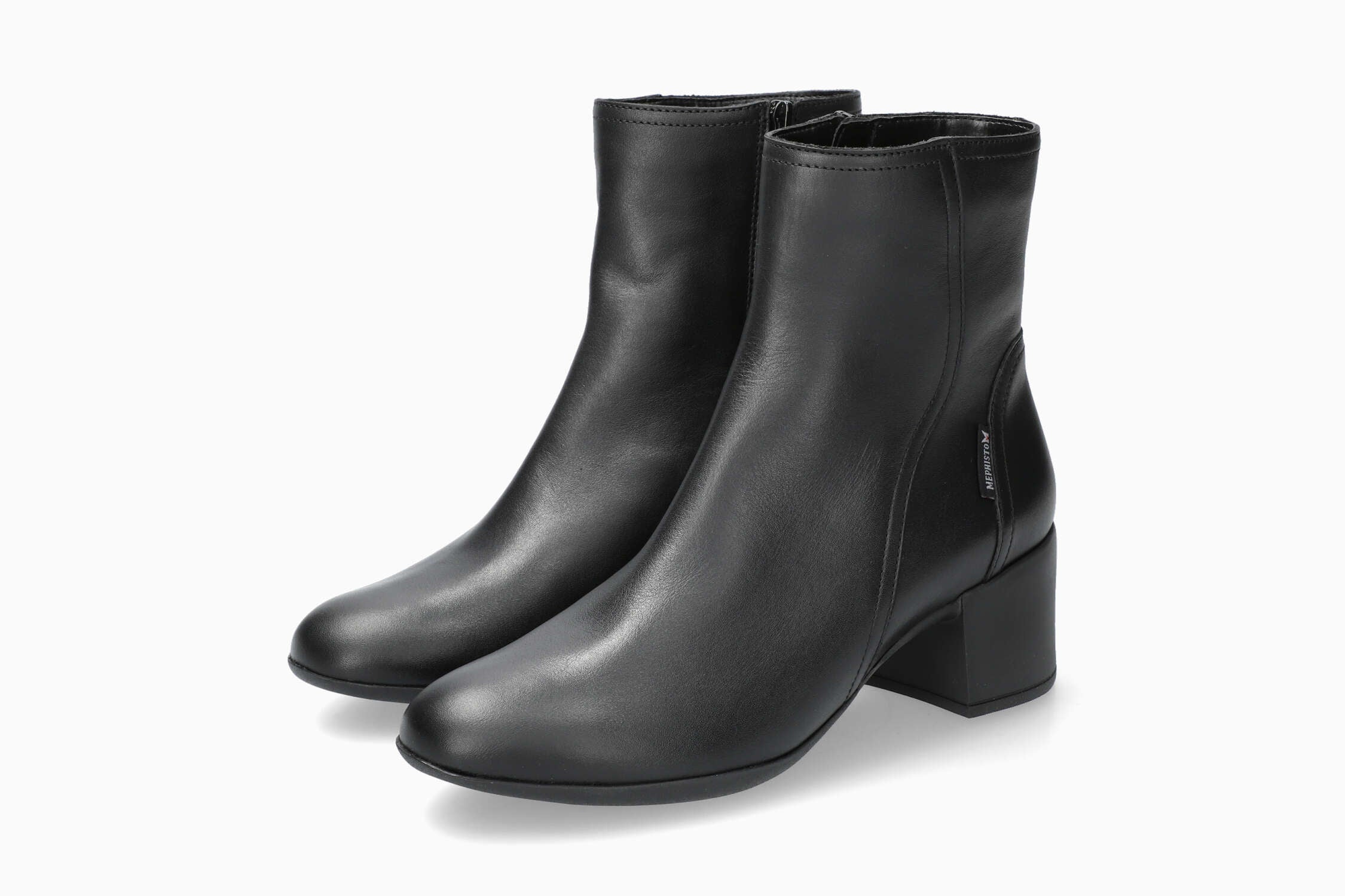 Zabou - Black Women Ankle Boots With Heel