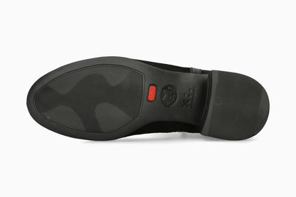 Zina - Black Women Ankle Boots With Heel