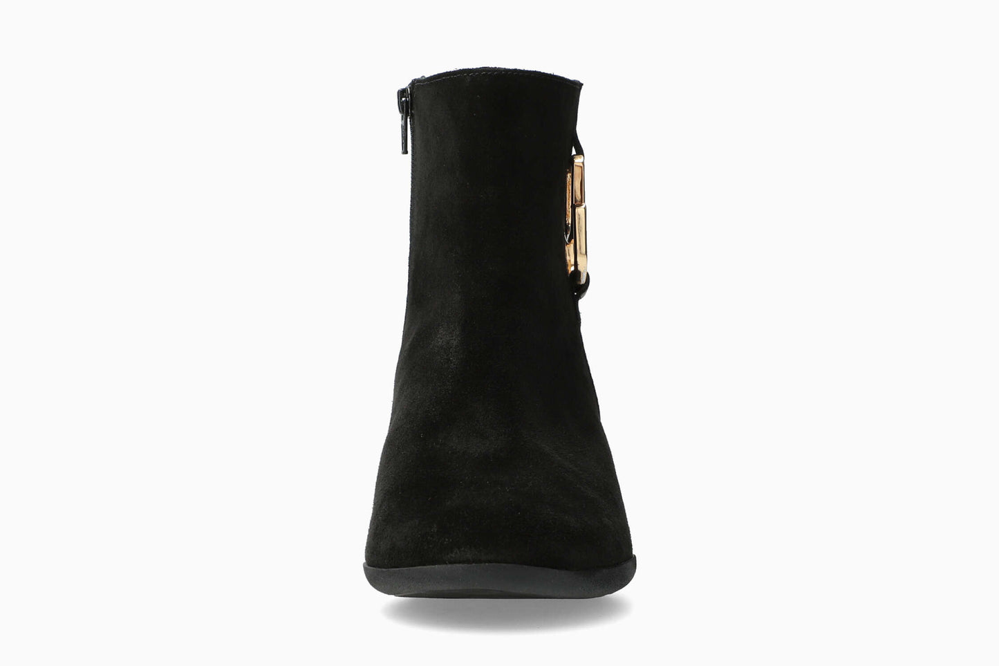 Zina - Black Women Ankle Boots With Heel