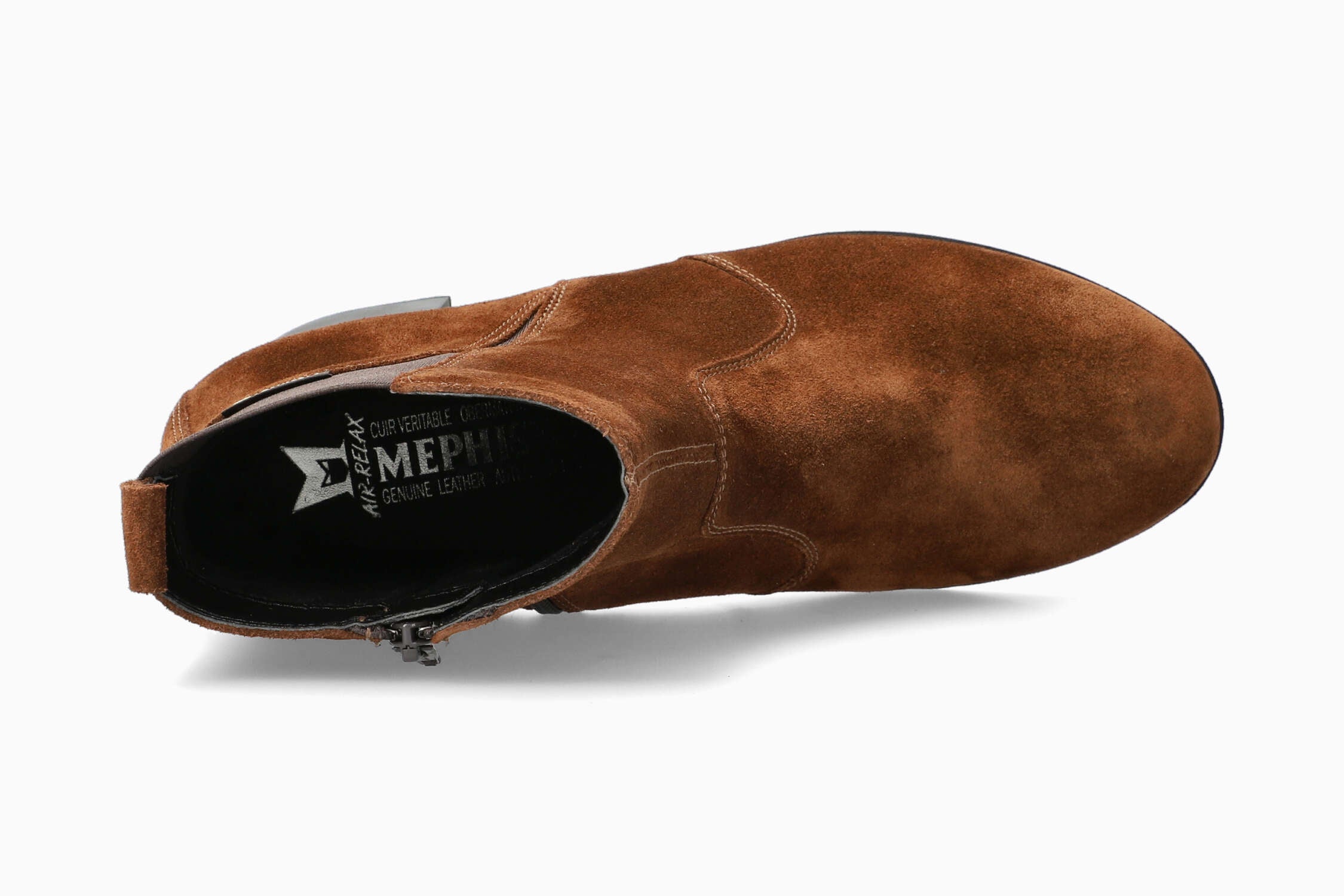 Zelia - Brown Women Ankle Boots With Heel