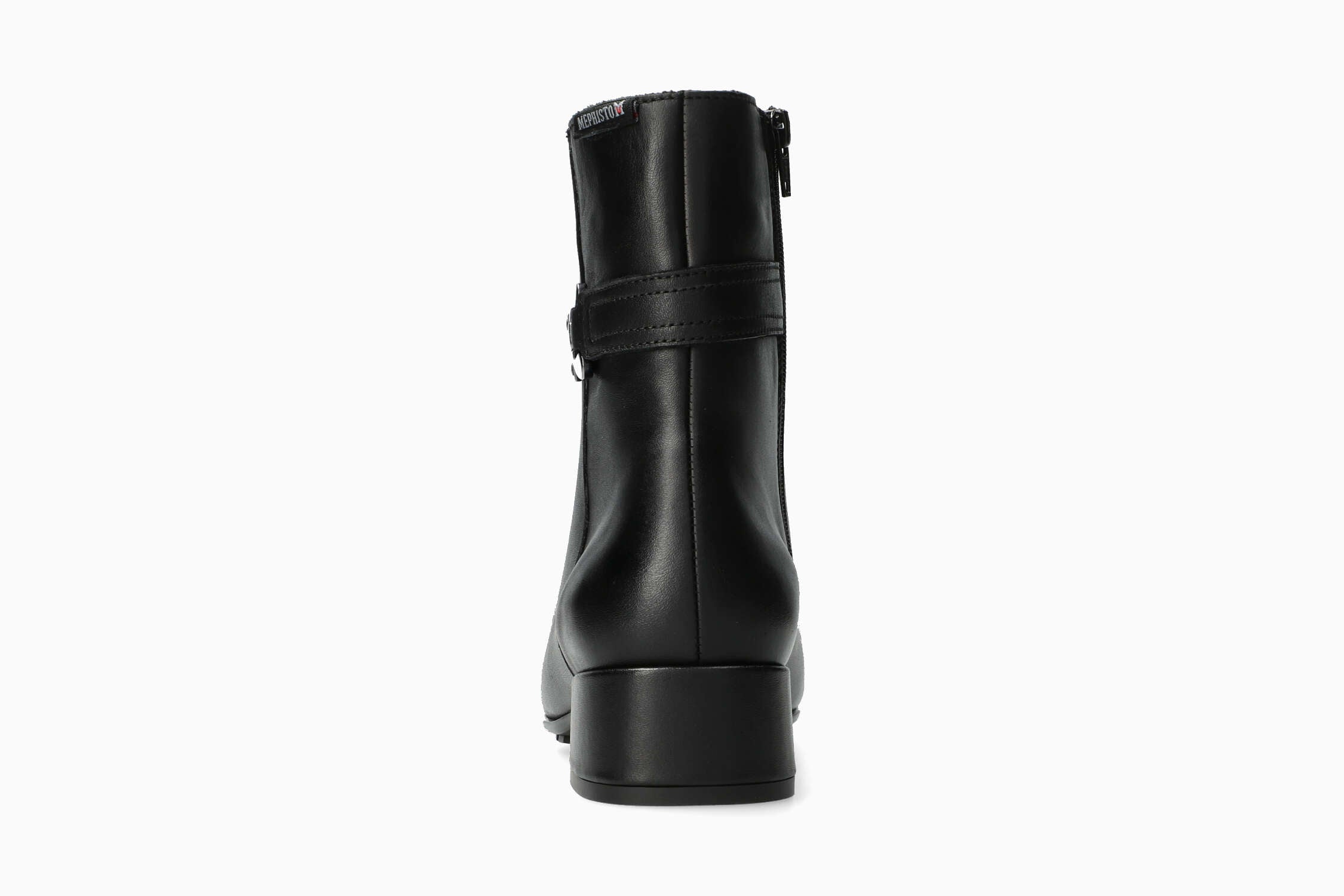 Johana - Black Women Ankle Boots With Heel