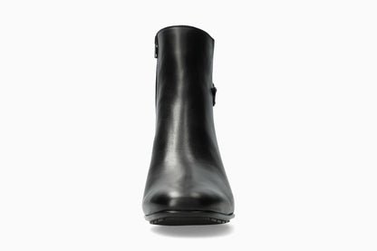 Johana - Black Women Ankle Boots With Heel