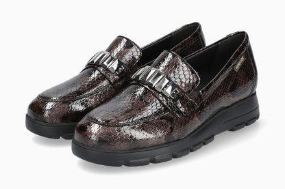 Carlyne - Bronze Women Slip-Ons