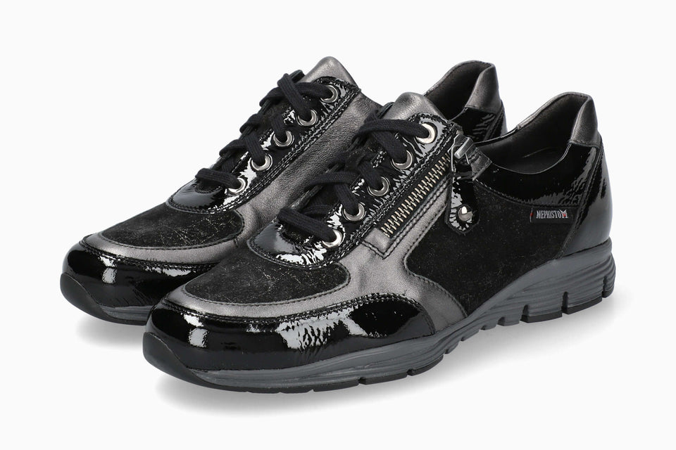 Ylona - Black Women Sneaker