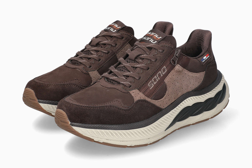 Stride - Dark Brown Men Sneaker