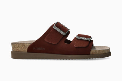 Hester - Cordovan Women Cork Sandals