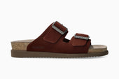 Hester - Cordovan Women Cork Sandals