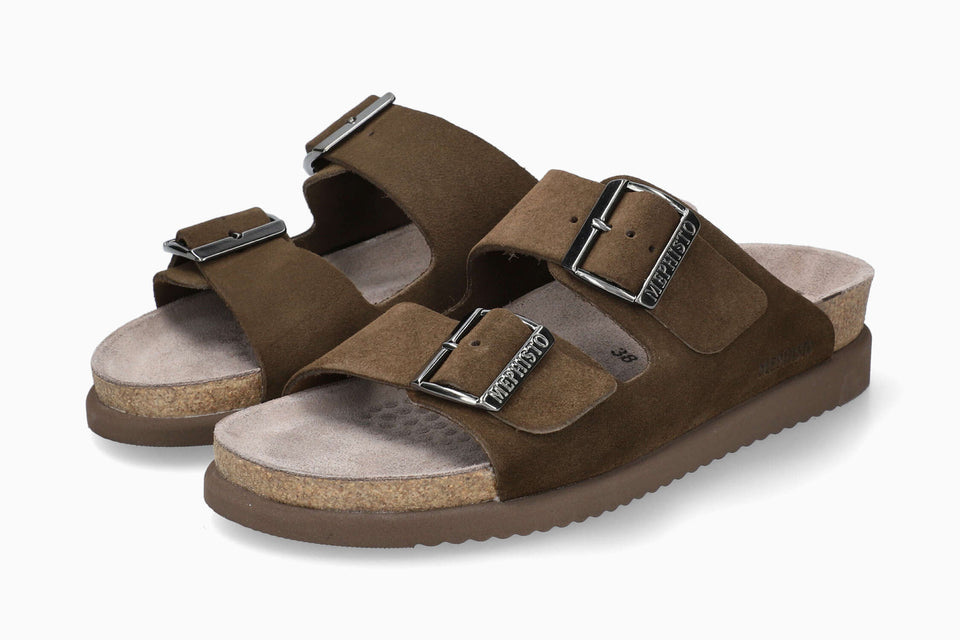 Hester - Moss Women Cork Sandals