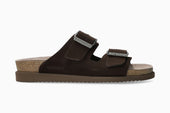 Hester - Dark Brown Women Cork Sandals
