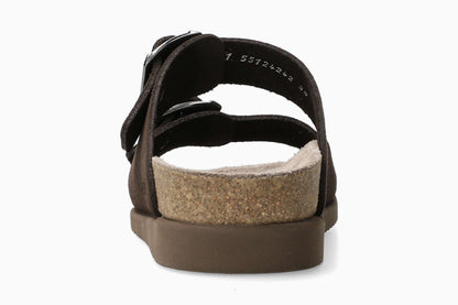 Hester - Dark Brown Women Cork Sandals