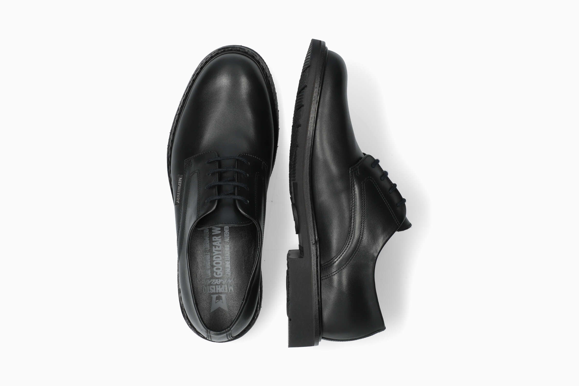 Marlon - Black Men Goodyear Welt / Norwegian