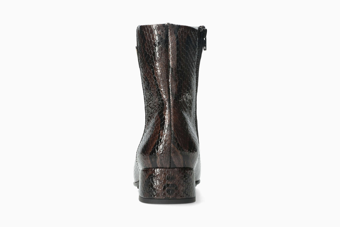 Jiliane - Bronze Women Ankle Boots With Heel
