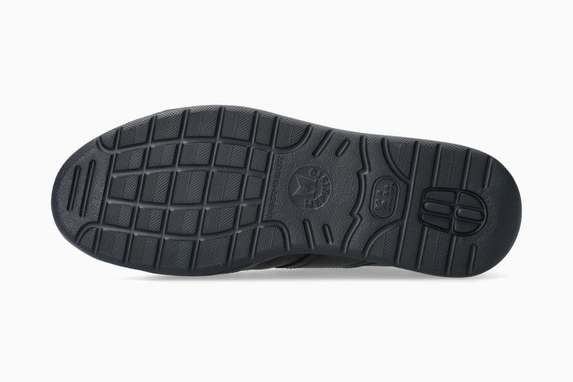 MEPHISTO LISANDRO W. | Herren Sneaker Schwarz Leder Glatt