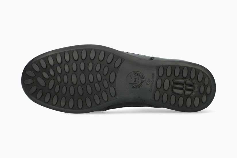 MEPHISTO LEON | Men Sneaker Black Leather Smooth