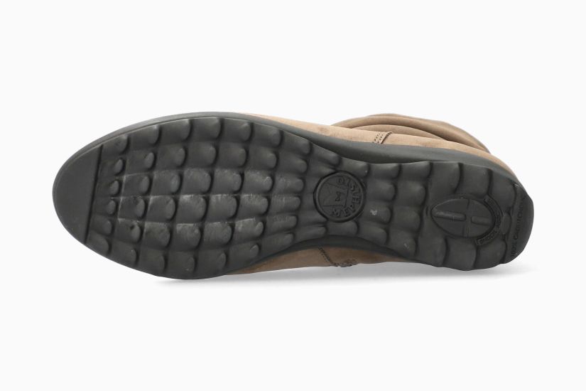 MEPHISTO AGATHA | Mujer Bota Marron Cuero Nubuck