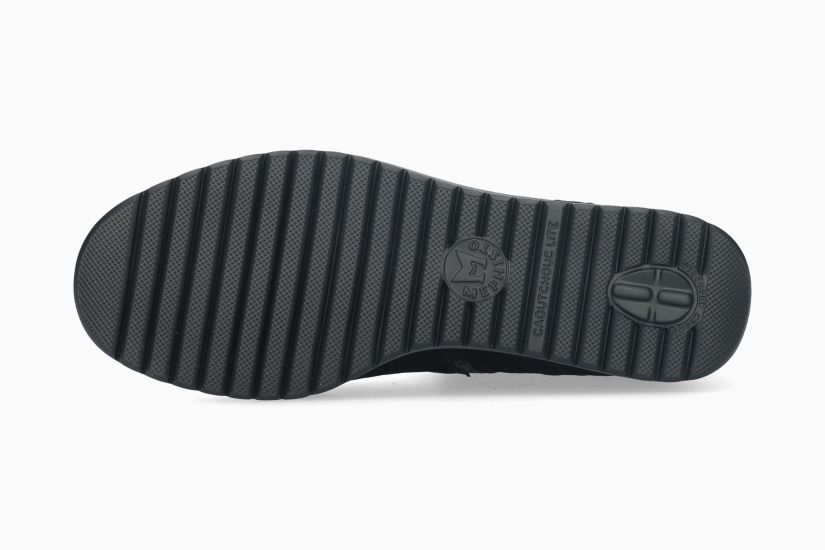 MEPHISTO ILKA | Mujer Bota Negro Cuero Nubuck