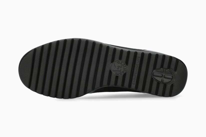 MEPHISTO IASMINA | Damen Sneaker Dunkelblau Leder Metallischer Phantasiedruck