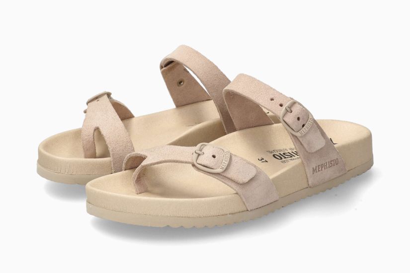 MEPHISTO KRISTAL | Vrouwen Sandelen Beige Leer Velouwen