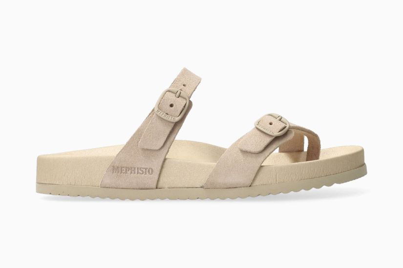 MEPHISTO KRISTAL | Vrouwen Sandelen Beige Leer Velouwen