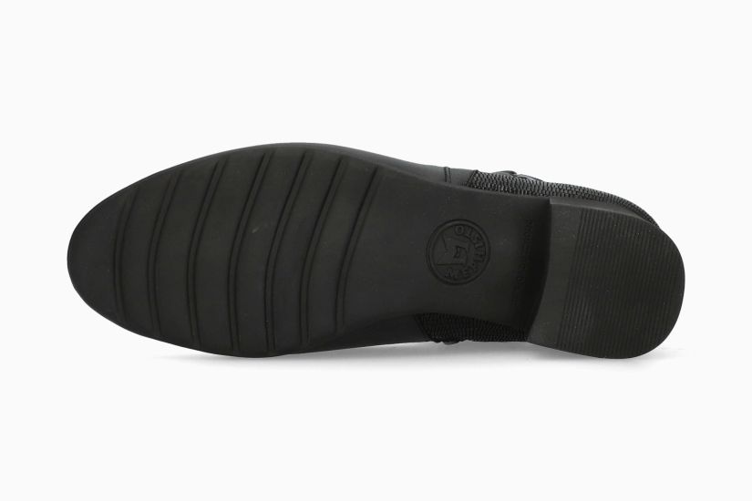 MEPHISTO GARANCE | Damen Absatz Stiefeletten Schwarz Leder Glatt