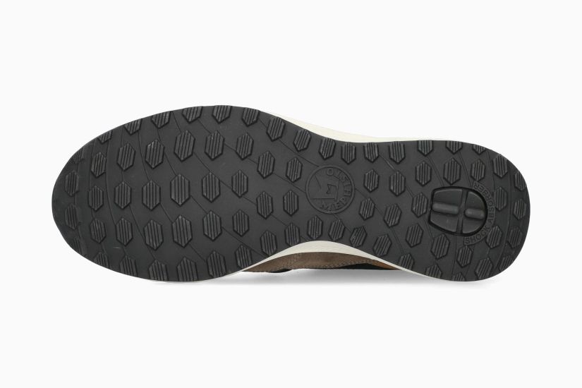 MEPHISTO DRISS | Herren Sneaker Grau Leder Textil Veloursleder