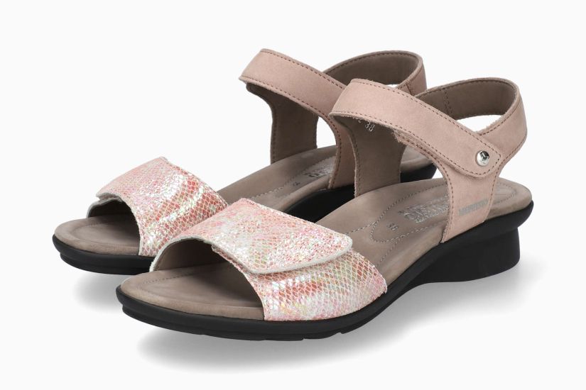 MEPHISTO PATTIE | Damen Sandalen Beige Leder Nubuck