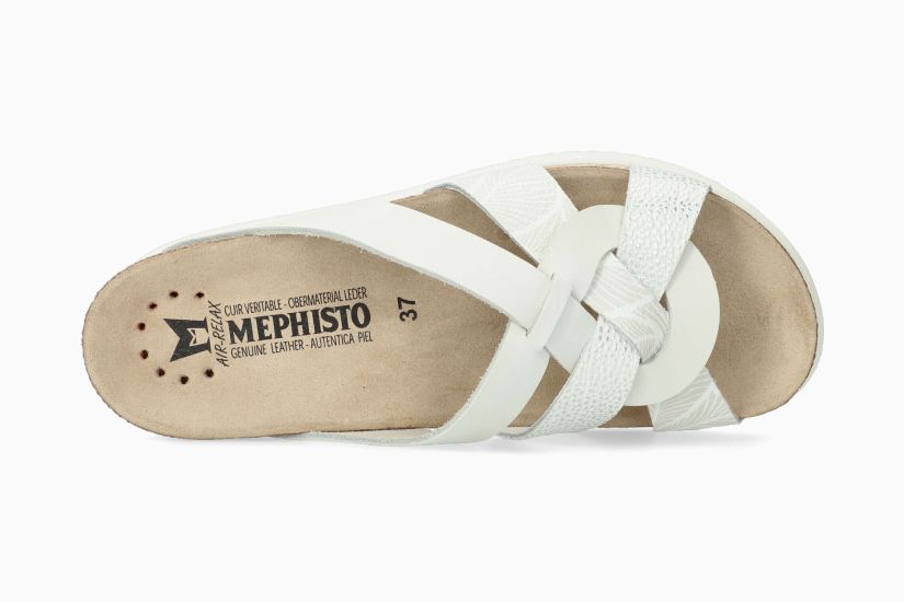 MEPHISTO HALIX | Vrouwen Arch Sandalen Metallic Leer Glad