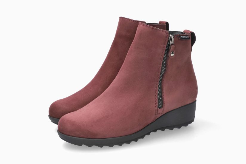 MEPHISTO ALEXANE | Mujer Bota Violeta Cuero Nubuck