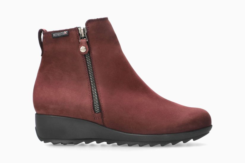 MEPHISTO ALEXANE | Mujer Bota Violeta Cuero Nubuck