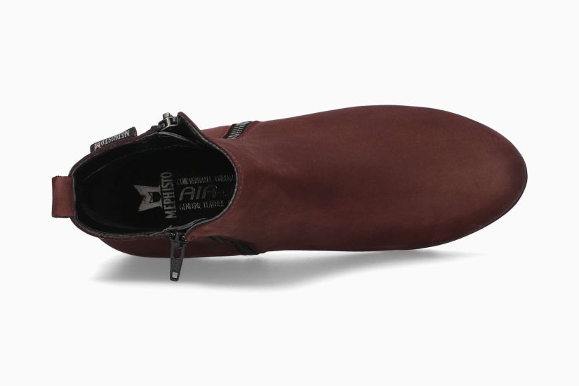 MEPHISTO ALEXANE | Mujer Bota Violeta Cuero Nubuck