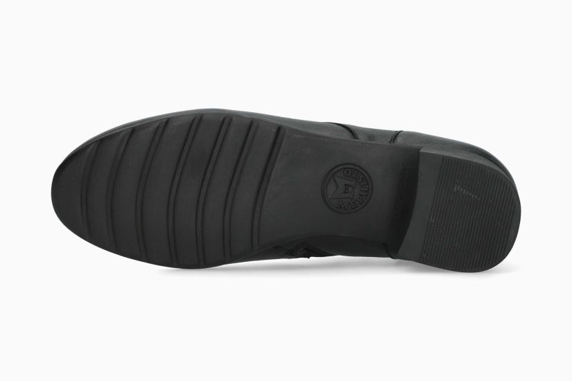 MEPHISTO GIUSTA N | Mujer Botas De Tacon Negro Cuero Liso