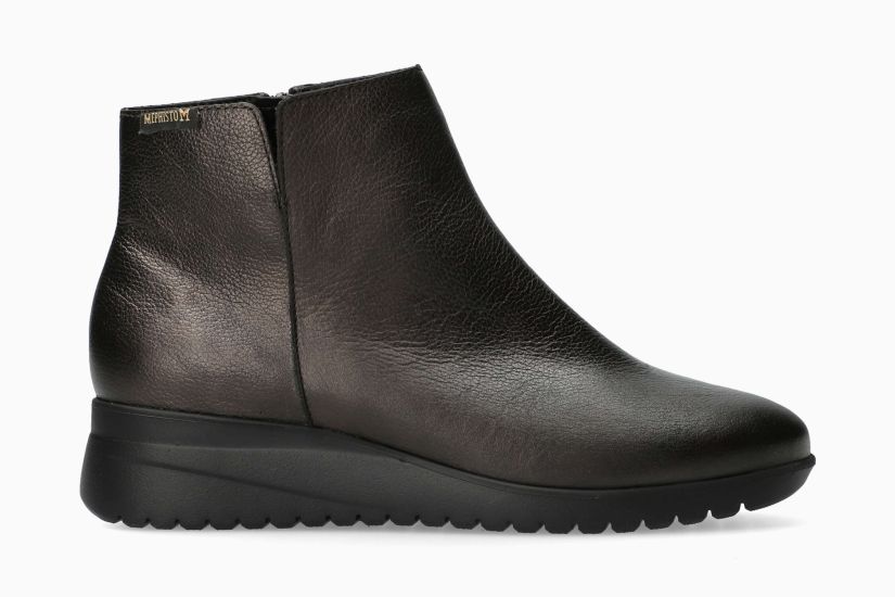 MEPHISTO IDORA | Mujer Bota MetÁlicos Cuero Efecto Agrietados