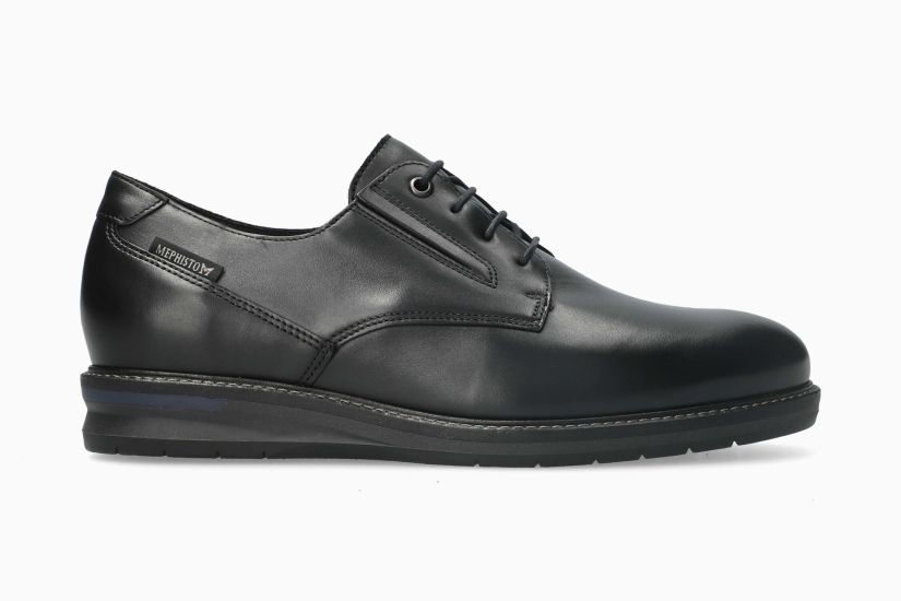 MEPHISTO FILIP | Men Business Shoes Black Leather Smooth