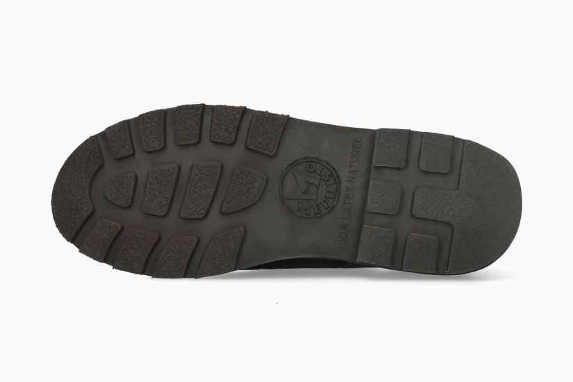 MEPHISTO SOLINE | Mujer Cosido Goodyear / Noruega MarrÓn Oscuro Cuero Terciopelo
