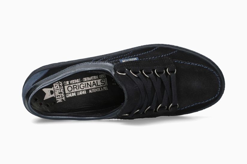 MEPHISTO LADY | Vrouwen Originals Blauw Leer Velouwen