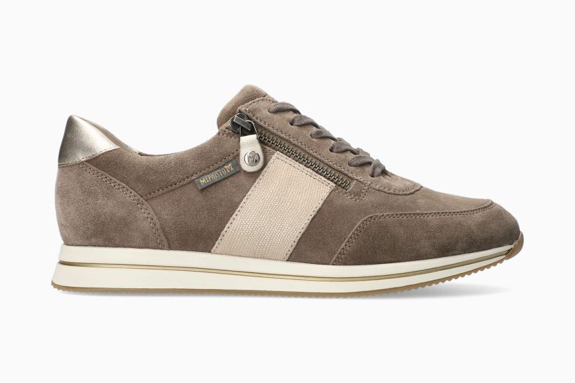MEPHISTO LOUMA | Women Sneaker Grey Leather Velvet