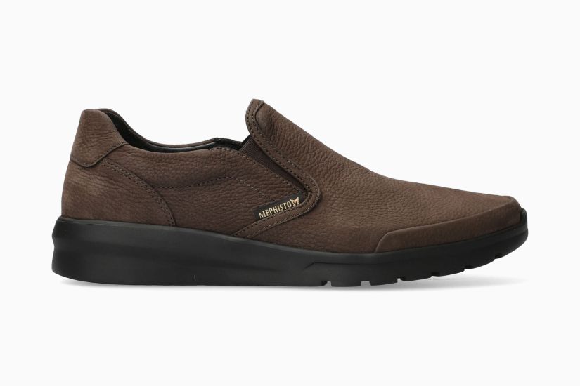MEPHISTO WILL | Men Shoes Dark Brown Leather Nubuck