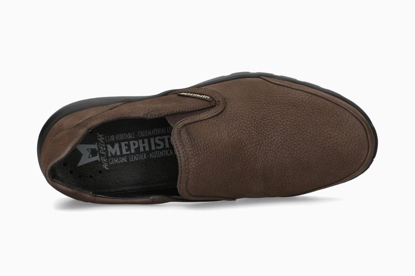 MEPHISTO WILL | Men Shoes Dark Brown Leather Nubuck
