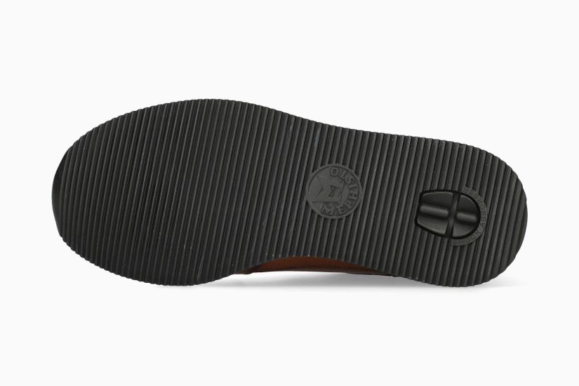 MEPHISTO GEROME | Man Sneaker Kastanjebruin Leer Glad