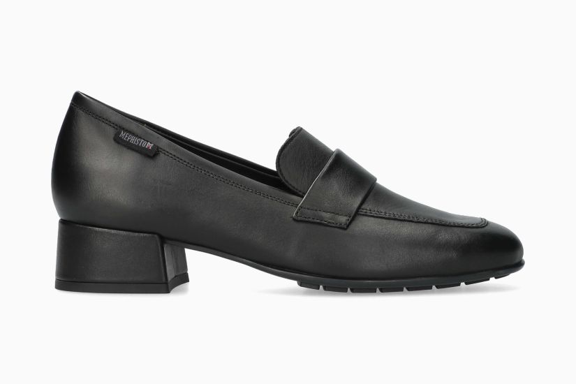 MEPHISTO JOSEPHINE | Women Mocassins Black Leather Smooth