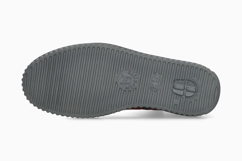 MEPHISTO BIONDA | Mujer Bota Rojo Oscuro Cuero Nubuck