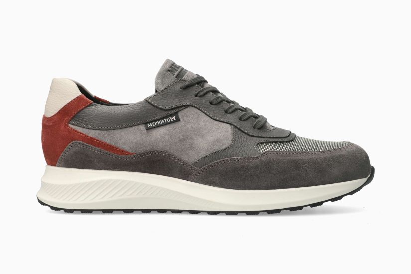 MEPHISTO DRISS | Men Sneaker Dark Grey Leather
Textile Velvet