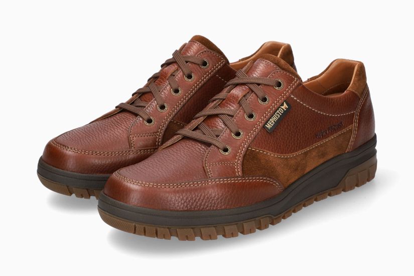 MEPHISTO PACO | Uomo Scarpe Outdoor Marrone Pelle Liscio