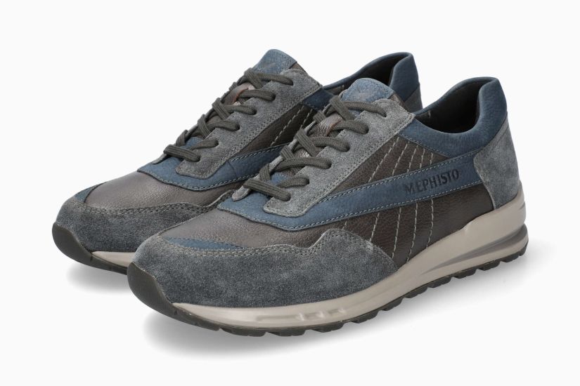MEPHISTO BARTH | Men Sneaker Metallic Leather Smooth
