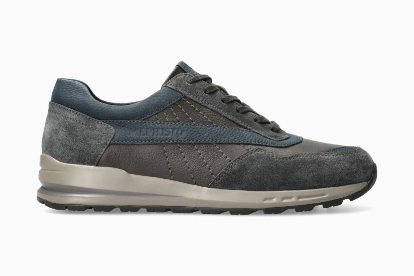 MEPHISTO BARTH | Men Sneaker Metallic Leather Smooth